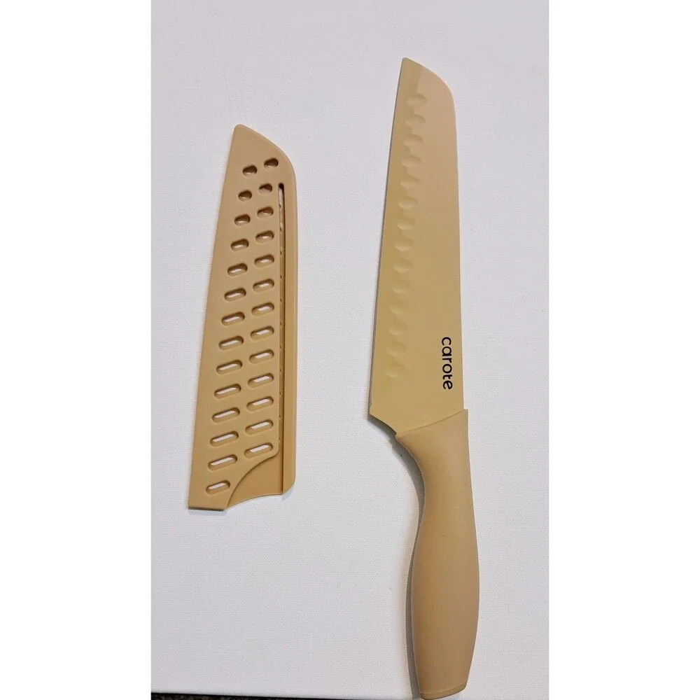 Carote Ceramic Knife Set 12-piece Stainless Steel Nonstick Colored Knives